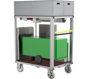Rollcontainer Zeltheizung Ansicht 2 | © MUNK GmbH