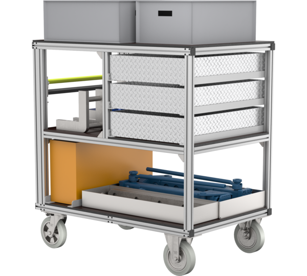 Rollcontainer Greifzug | © MUNK GmbH