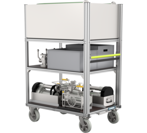 Rollcontainer Pumpen Ansicht 2 | © MUNK GmbH