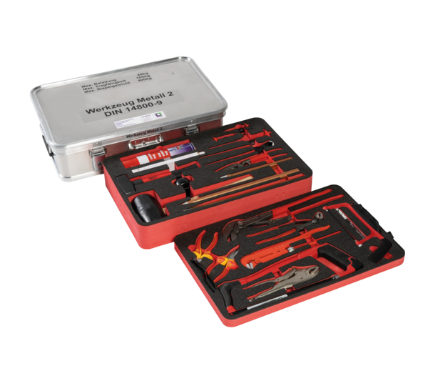 Boîte + contenu « Kit d’outils métal 2 » T3 | © MUNK GmbH
