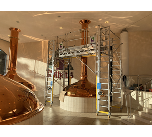 Echafaudage spécial brasserie Rothaus | © MUNK GmbH