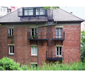 Notleiteranlage an Wohnhaus | © MUNK GmbH