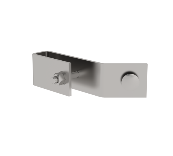 Rail fastening for ladder side-rail 50x20mm V4A | © MUNK GmbH