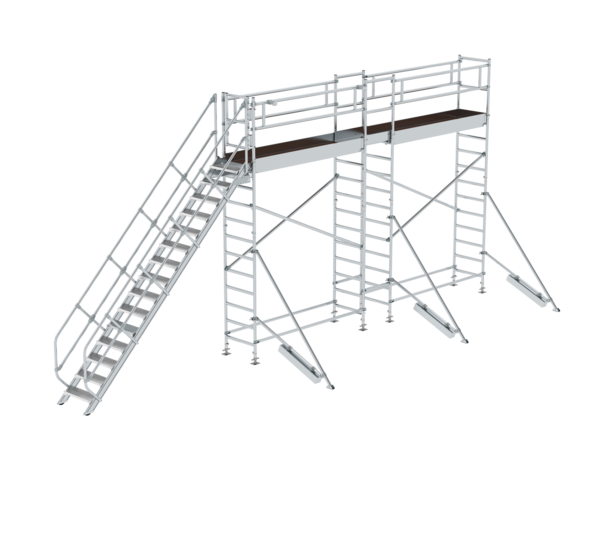 Échafaudage de dégivrage modulaire, fixe | © MUNK GmbH